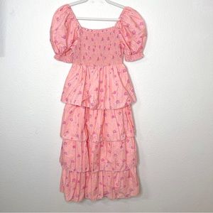 Love shack fancy maxi dress